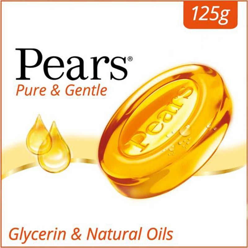 Pears New Pears Glycerin Soap Bar- 125g -New Stock - Image 1